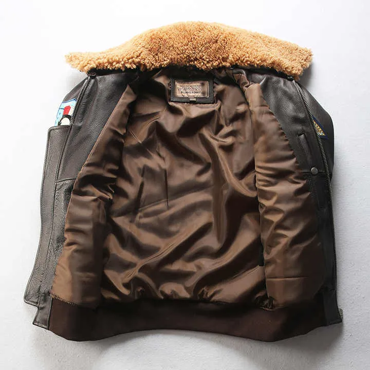 جاكيت نسائي من الجلد الطبيعي ,Women's genuine leather jacket