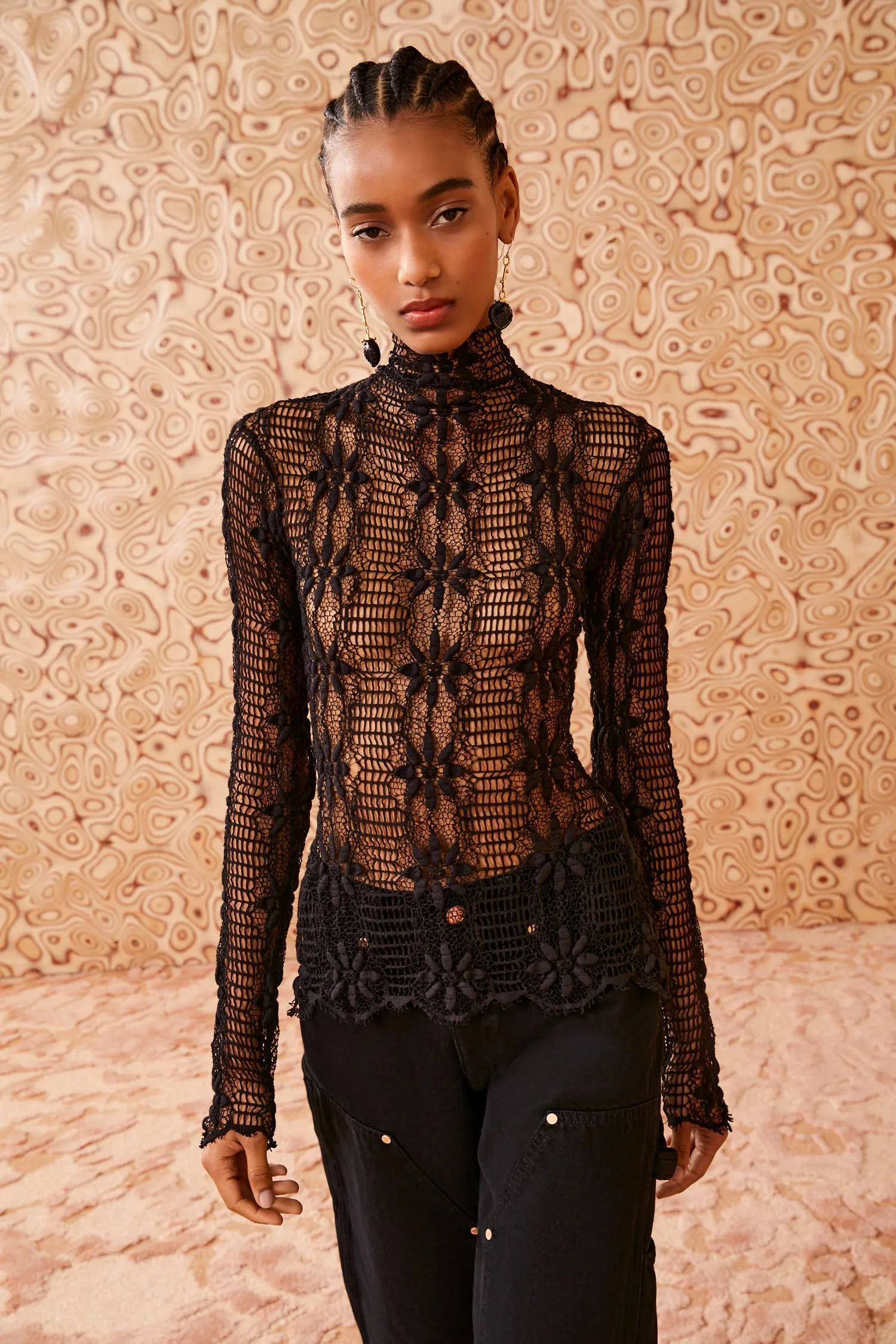 Amal Top - Noir