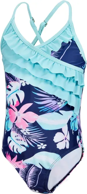 American Trends Girls' Swimwear Girls One Piece Swimsuits Ruffle Kids Bathing Suits for Girls