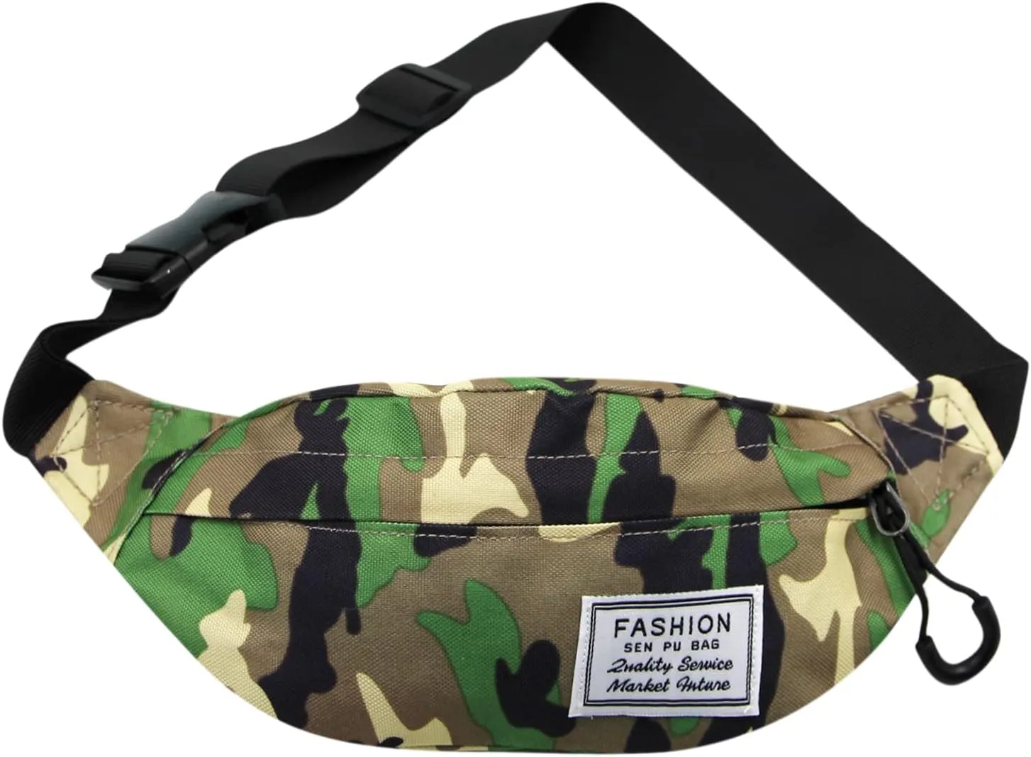 ANKOMINA Little Boys Fanny Pack Kids Small Camouflage Waist Pack Belt Bag Pack Pouch with Adjustable Strap for Toddler Children Sport,Running,Hiking,Camping