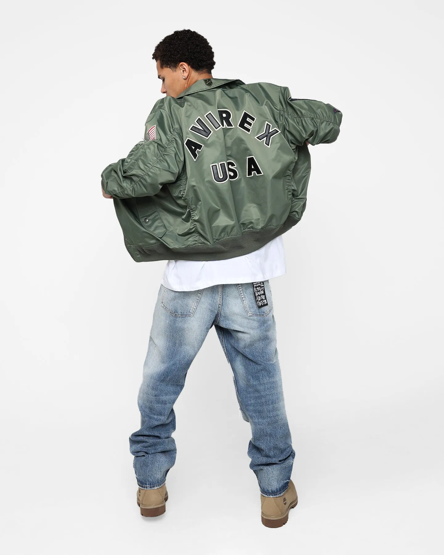 Avirex CWU-45P Flight Jacket Flight Green