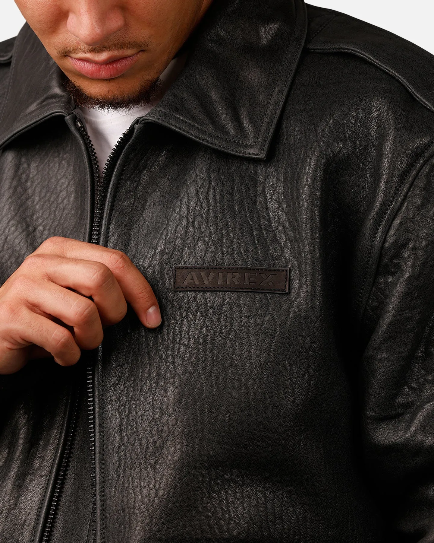 Avirex Vintage Flight Jacket Vintage Black