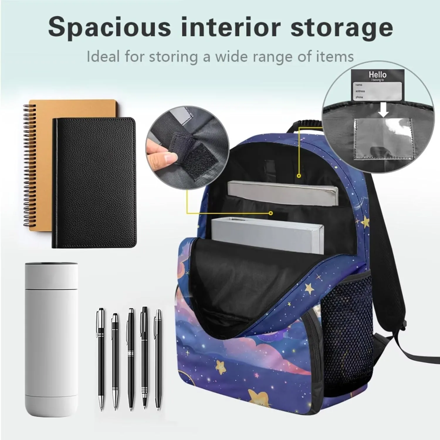 Axolotl Starry Backpack for Girls 4-in-1 School Bag with Lunch Bag 6-8 with Padded Straps Cute 2nd Grade Bookbag for Kindergarten Elementary Book Bags