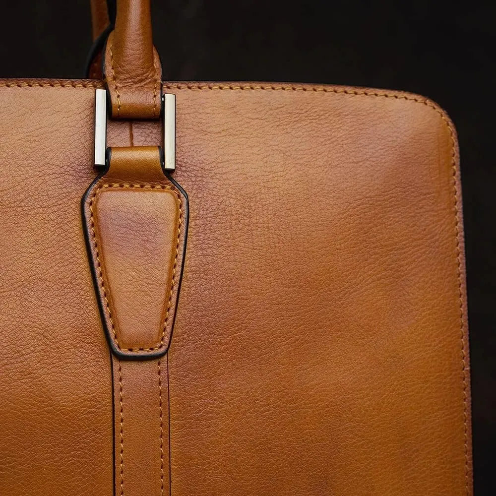 Business Men Briefcase Casual Tote Bag Men Shoulder Bag for 14 Inch Laptop Bag