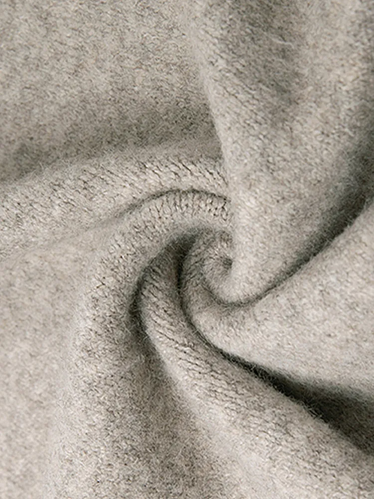 Cozy Knit Long Coat