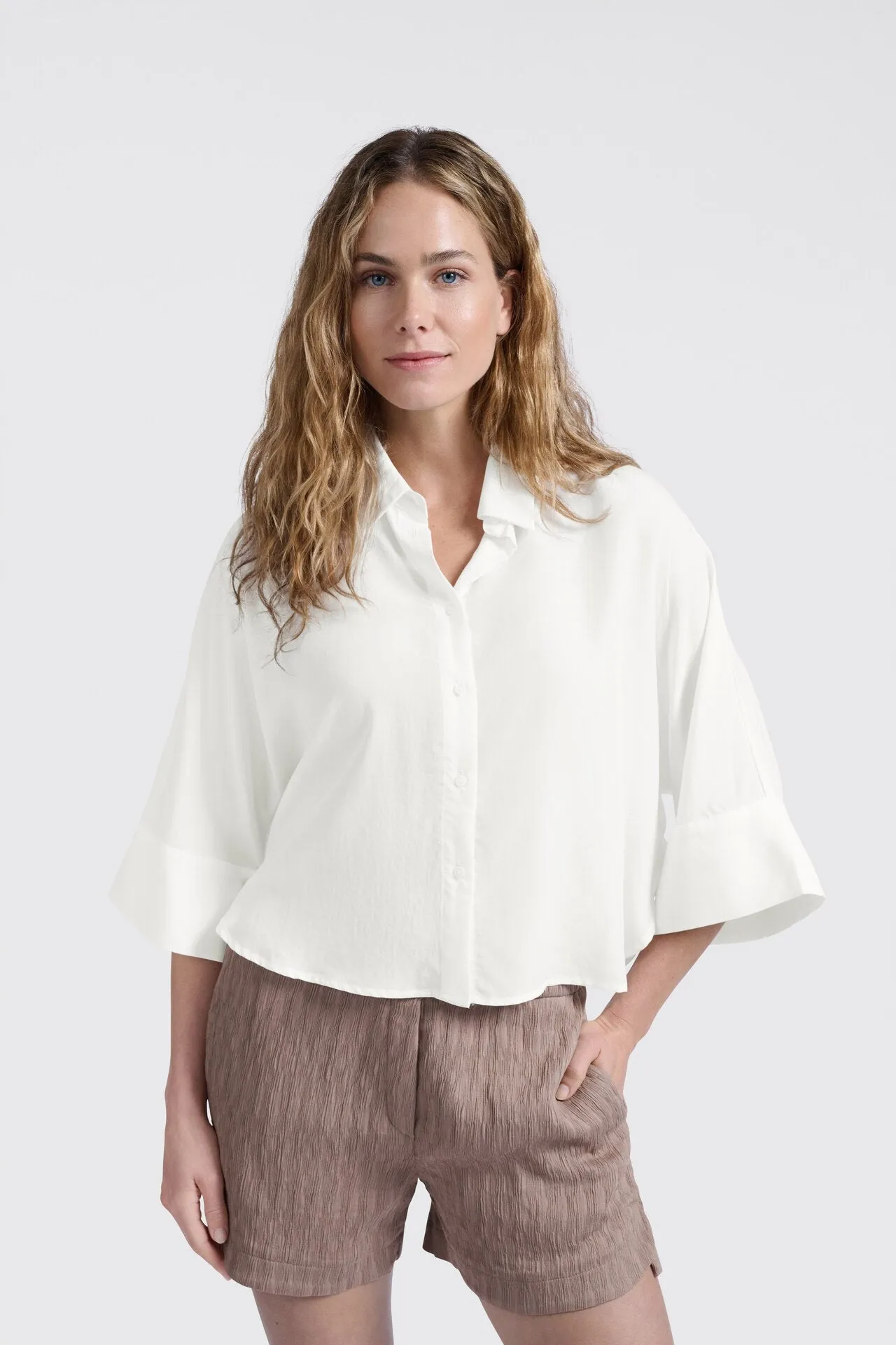 Cropped blouse