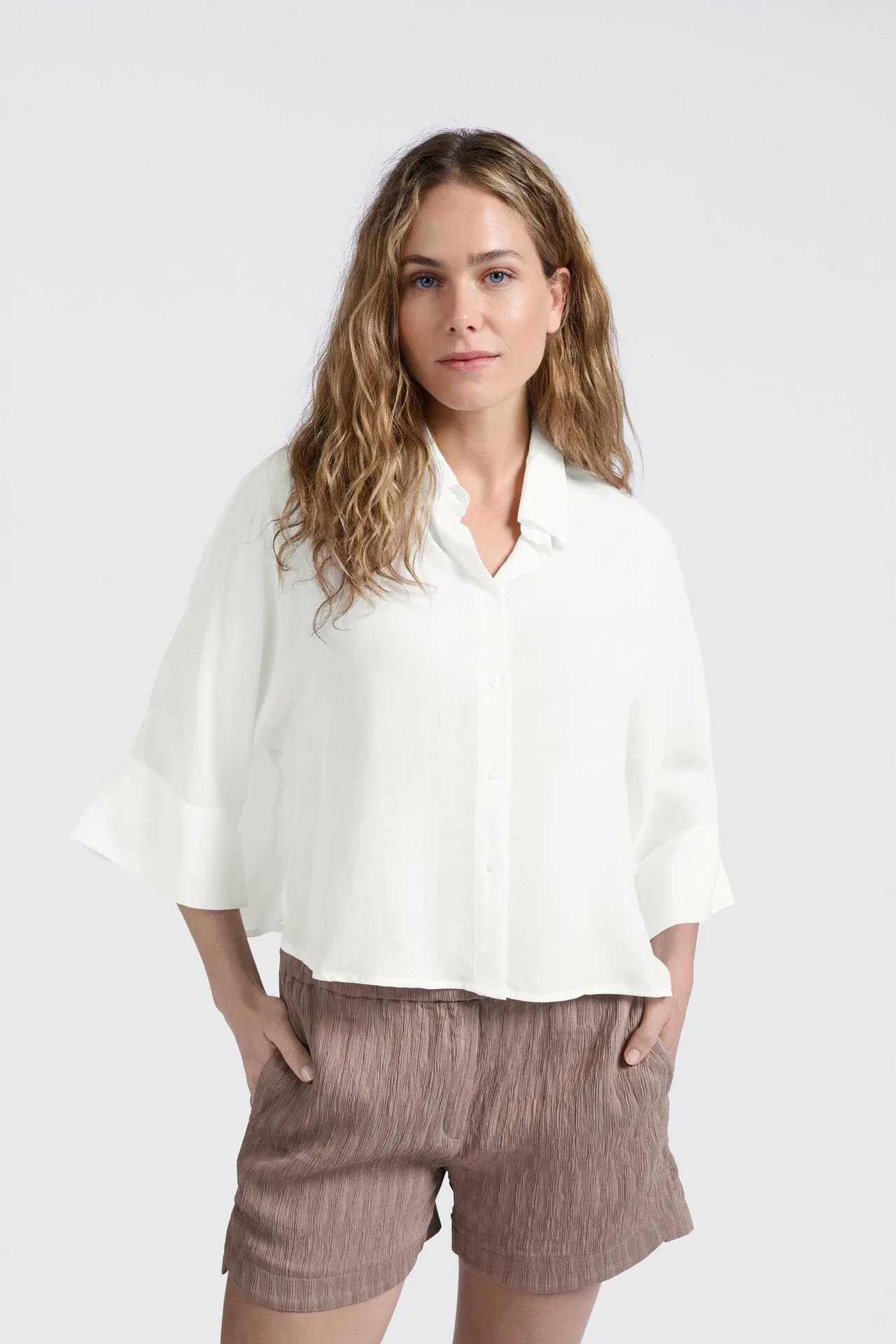 Cropped blouse