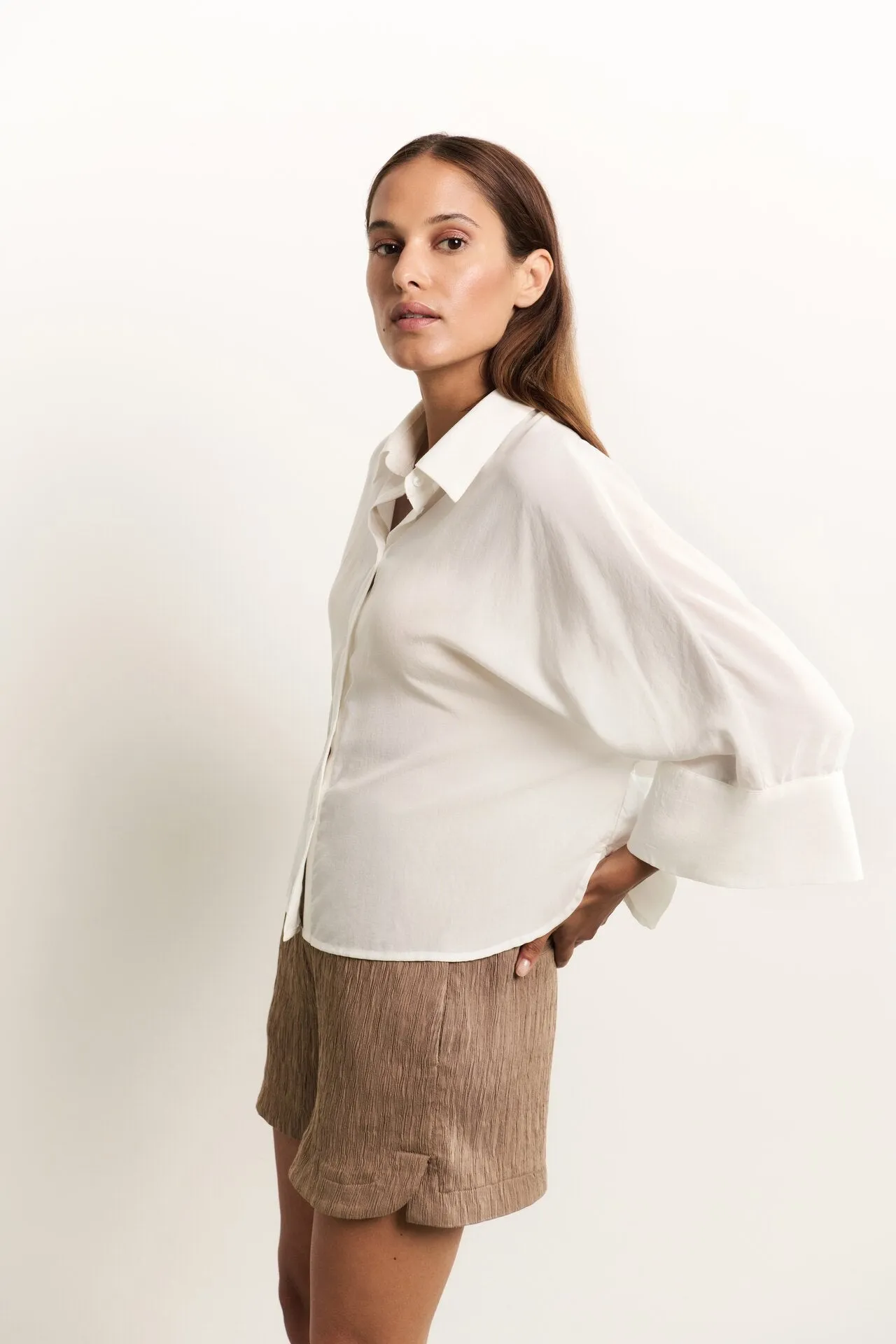 Cropped blouse