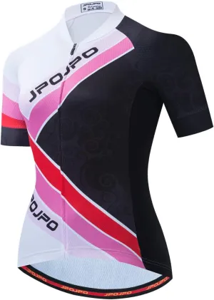 Cycling Jersey Women Summer Bike Shirts Road Bike Jackets Short Sleeve MTB Jersey Quick Dry