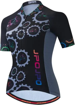 Cycling Jersey Women Summer Bike Shirts Road Bike Jackets Short Sleeve MTB Jersey Quick Dry