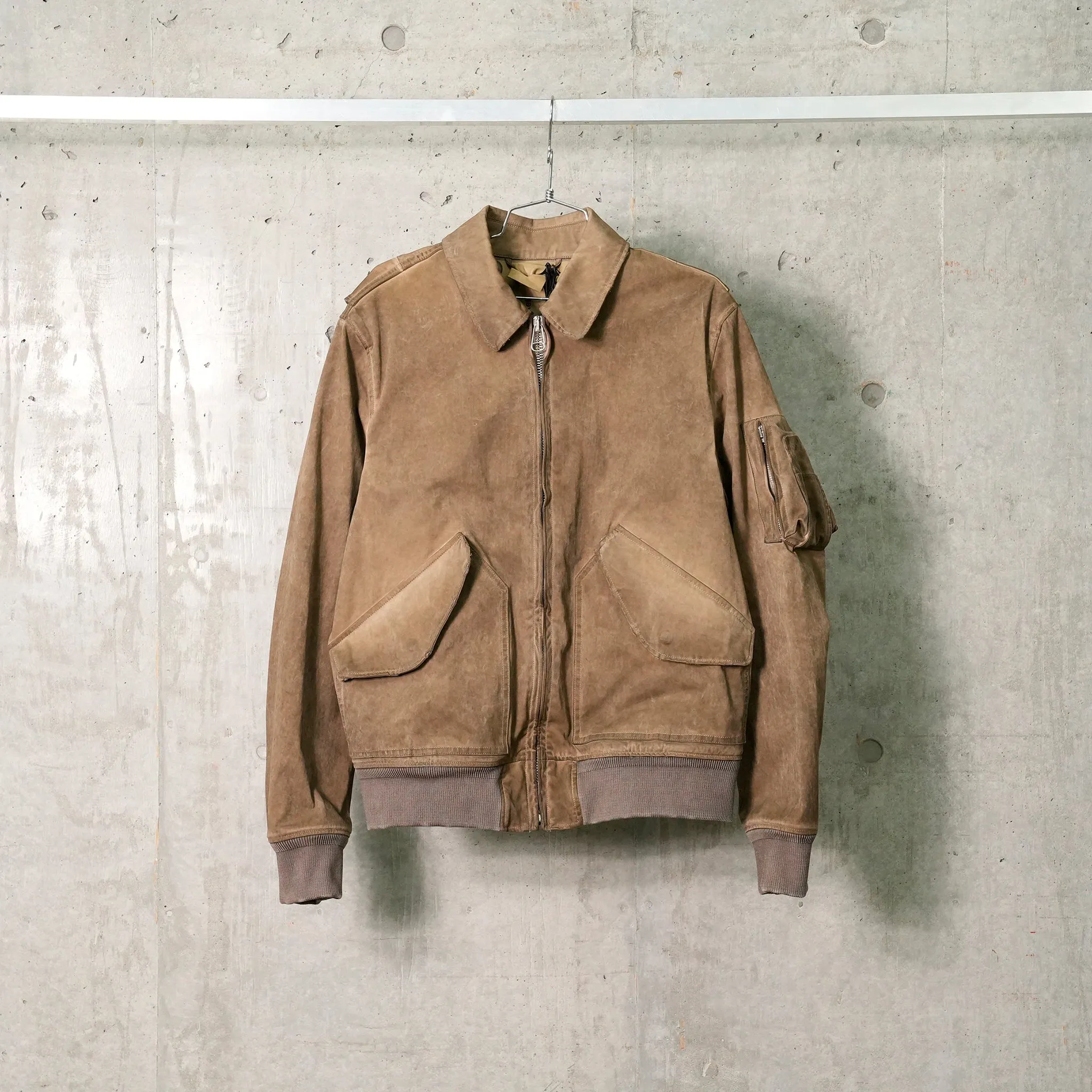 FLIGHT JACKET / COFFEE