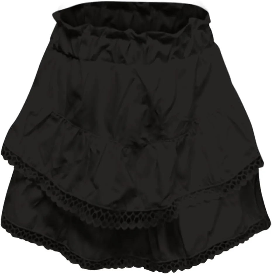 Flowy Summer Skirts for Women High Waisted Boho Tiered Mini Ruffle Skirt Cute Golf Tennis Skorts Y2K Crochet Shorts