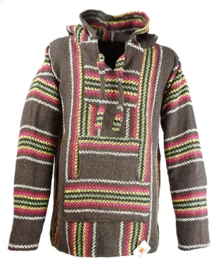 Funny Guy Mugs Premium Baja Hoodie Sweatshirt Pullover Jerga Poncho