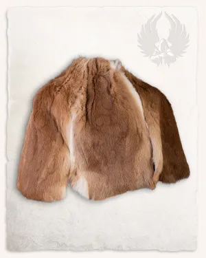 Fur stole New Zealand Red