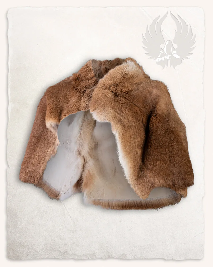 Fur stole New Zealand Red