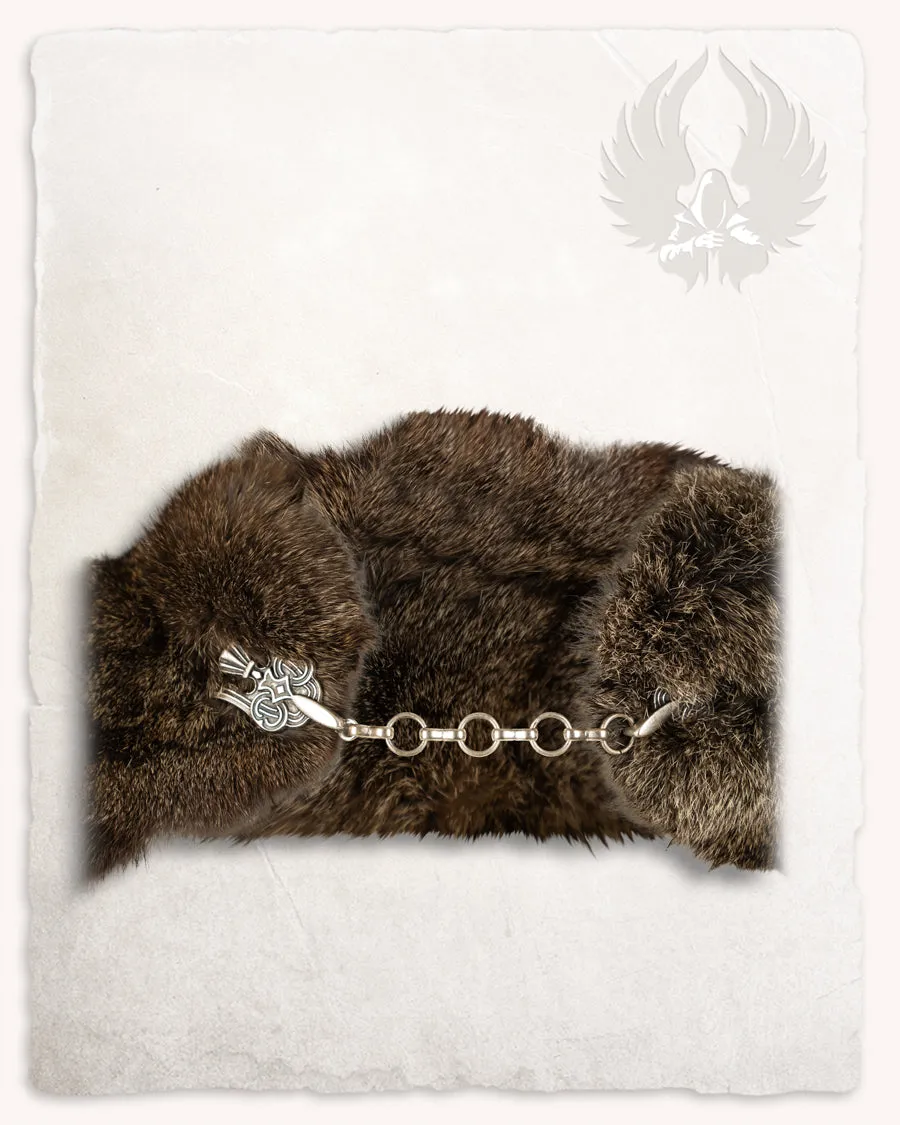 Fur stole New Zealand Red