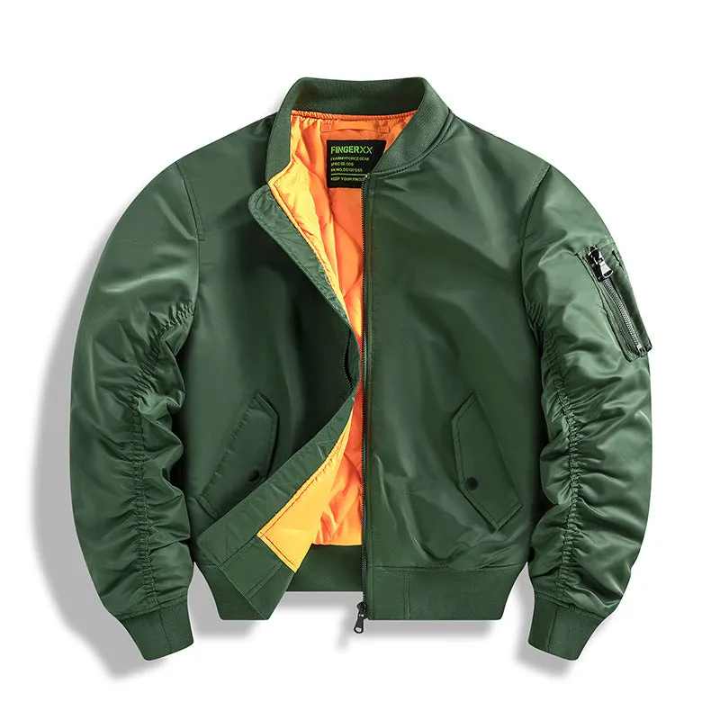 Jacket Flight Suit Workwear Men's Retro Loose