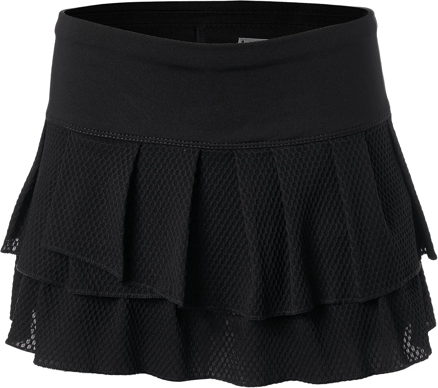 Lucky In Love Wavy Pleat Tier Skort