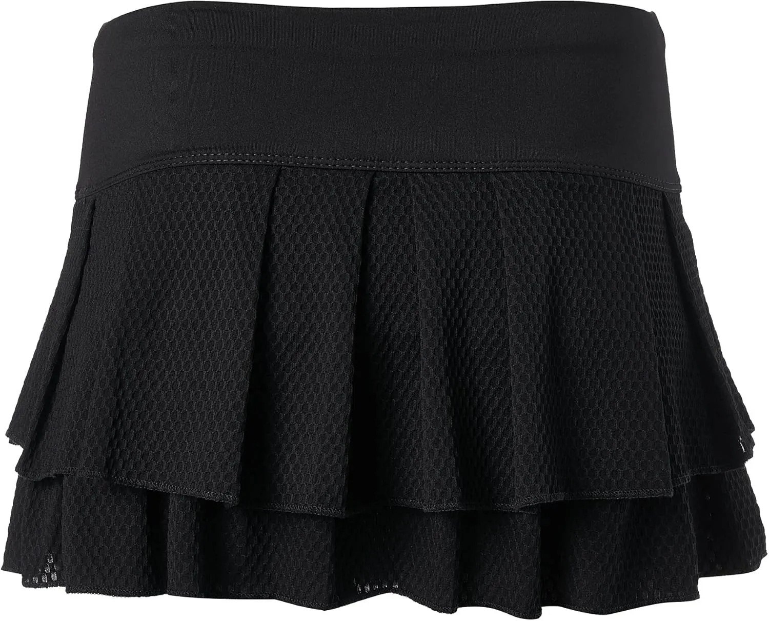 Lucky In Love Wavy Pleat Tier Skort