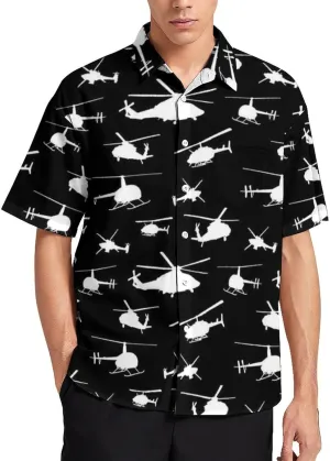 Men's Casual Button Down Short Sleeve Dress Work Shirt for Men