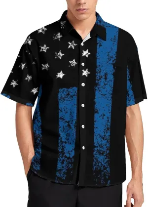 Men's Casual Button Down Short Sleeve Dress Work Shirt for Men