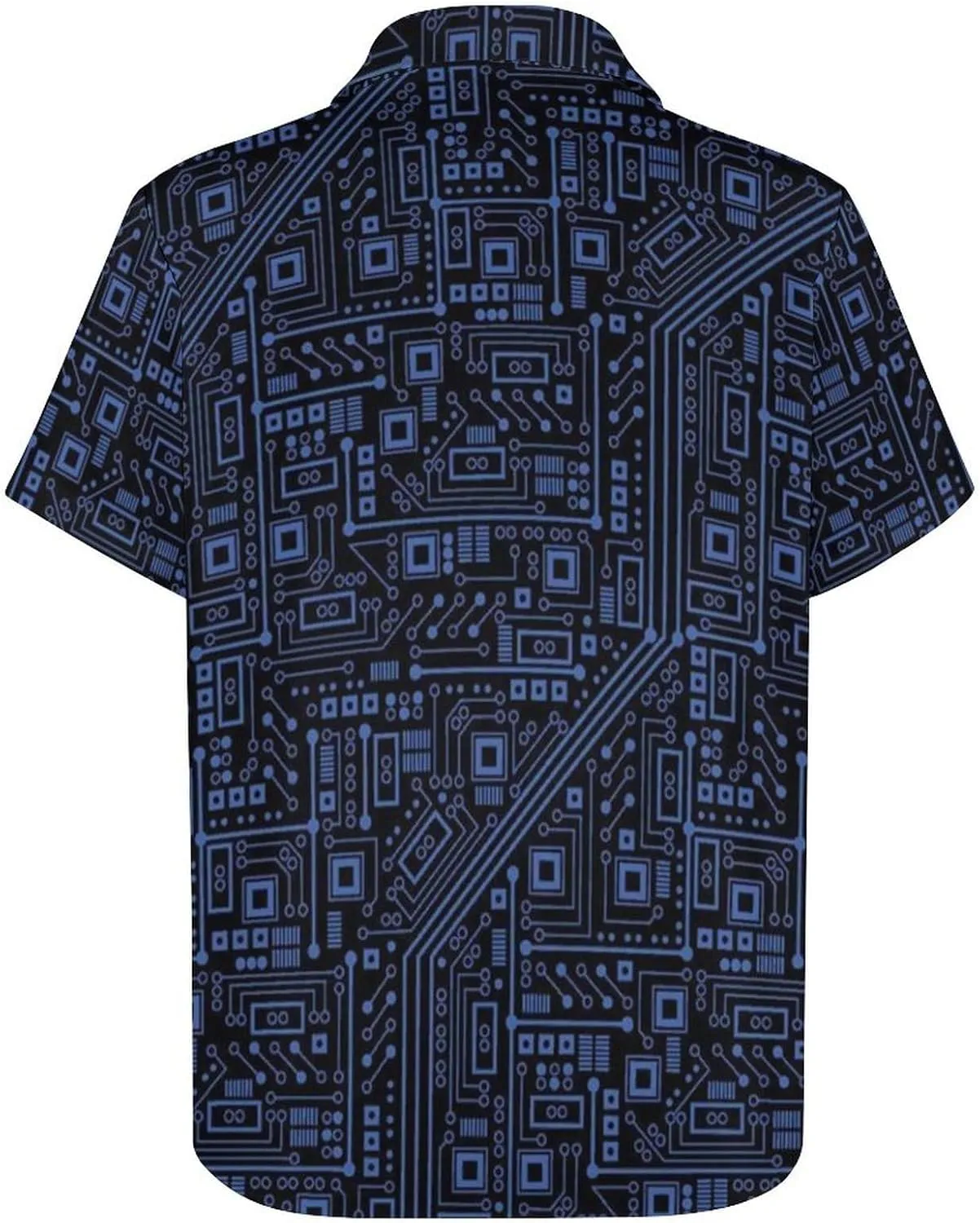 Men's Casual Button Down Short Sleeve Dress Work Shirt for Men