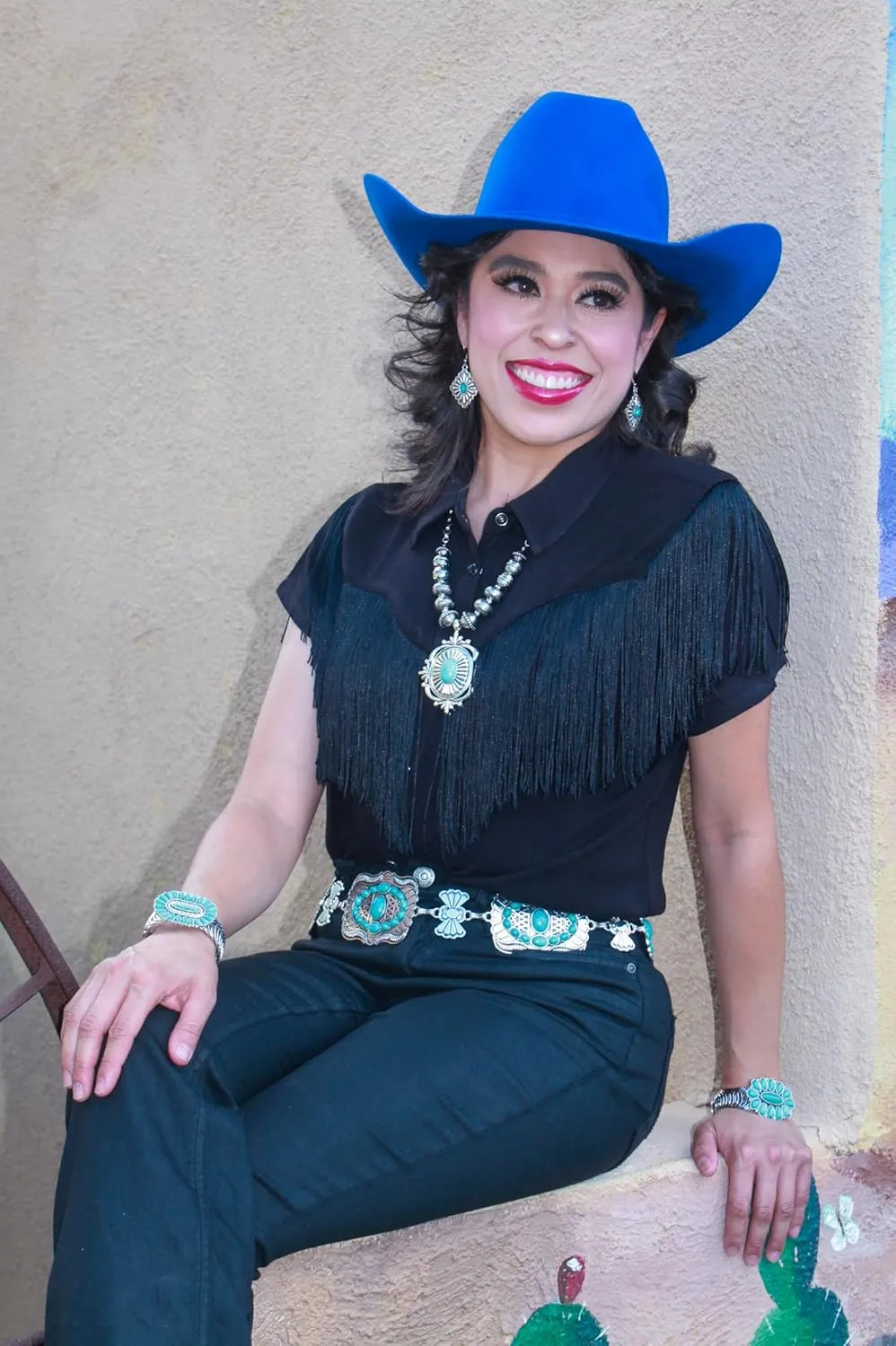 Montana West Rustic Couture's Large Western Concho Metal Belts for Women Cowgirl