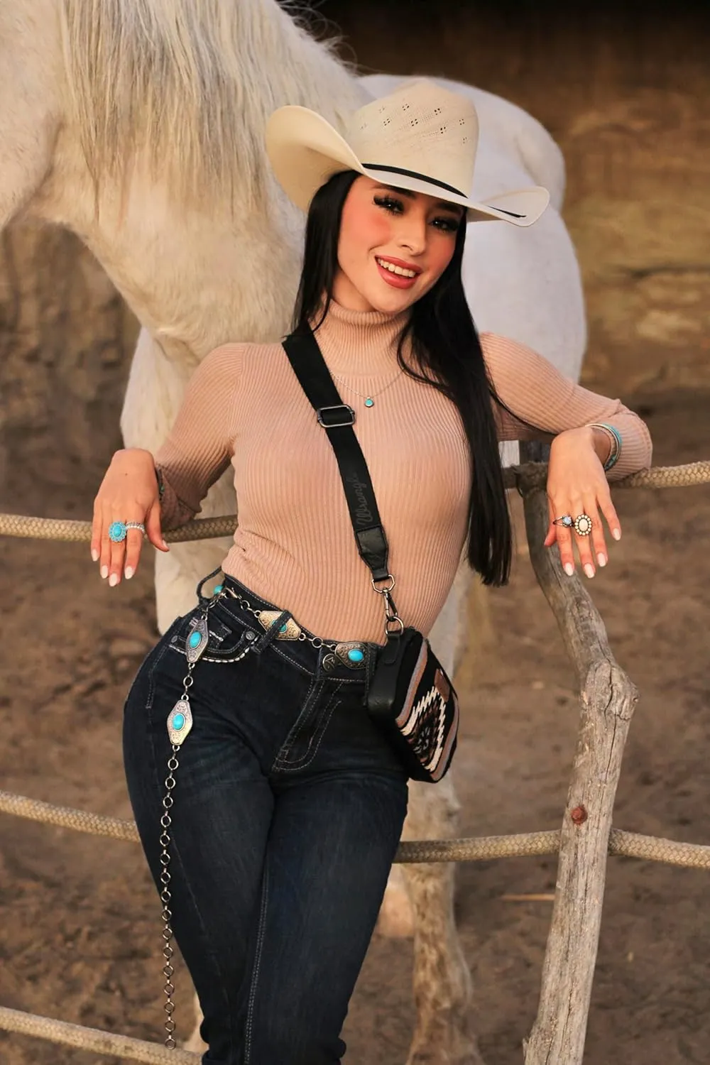 Montana West Rustic Couture's Large Western Concho Metal Belts for Women Cowgirl