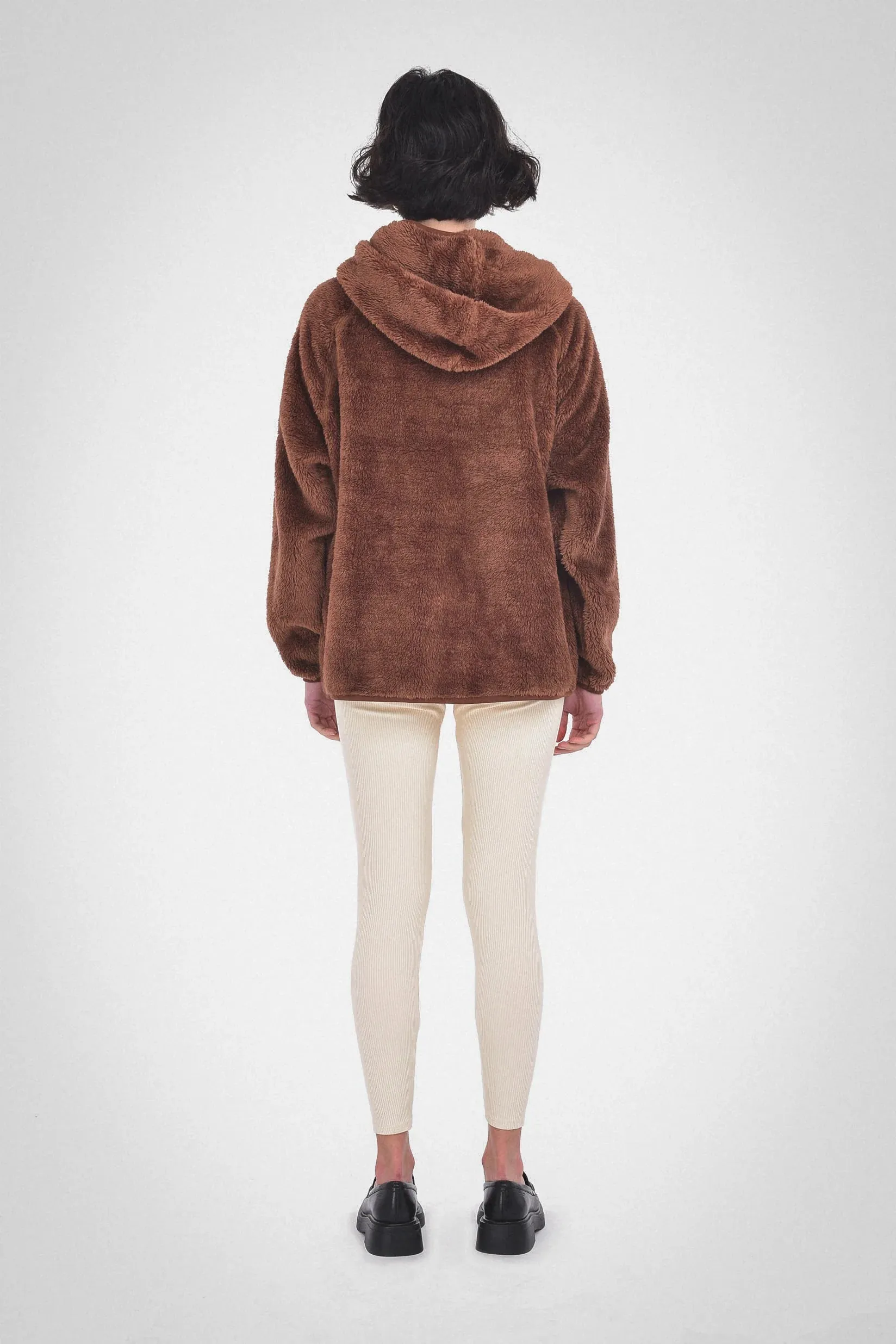 Myra Sherpa Cappuccino Jacket