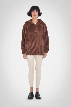 Myra Sherpa Cappuccino Jacket