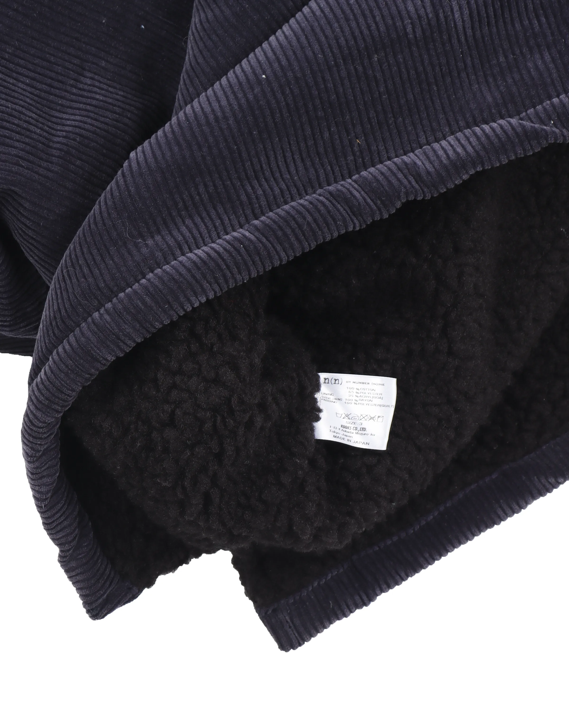 Navy Cordoruy Sherpa Lined Jacket (2008) "My Own Private Portland"