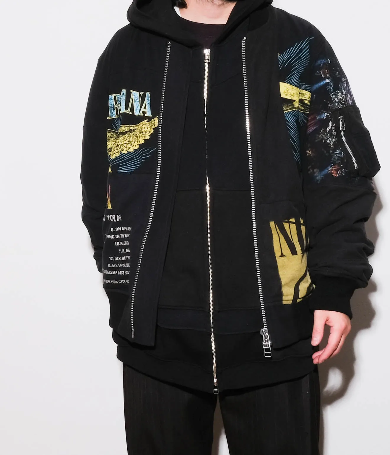 OLDPARK "FLIGHT JACKET" (Black)