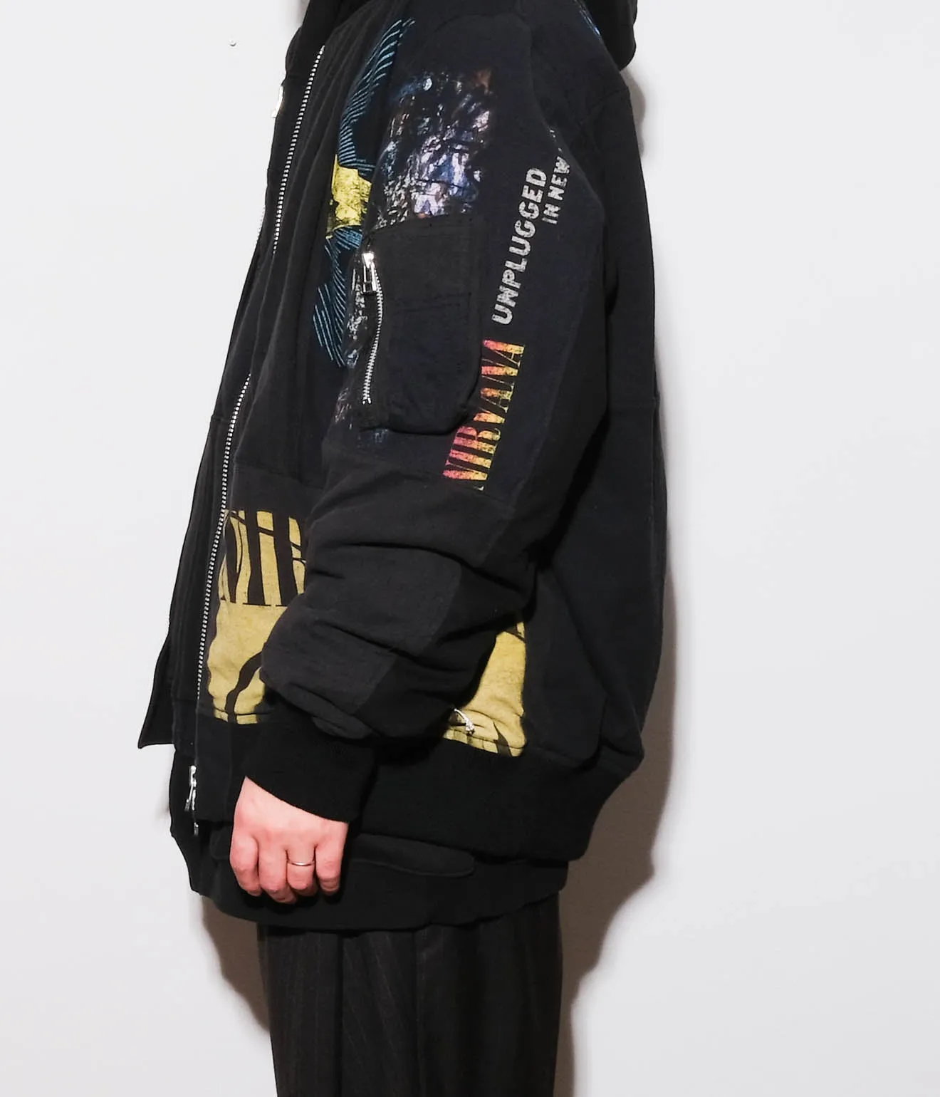 OLDPARK "FLIGHT JACKET" (Black)