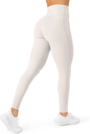PAVOI ACTIVE Buttery Soft Workout Leggings for Women - High Waisted No Front Seam Gym Leggings Yoga Pants - FlexFlow