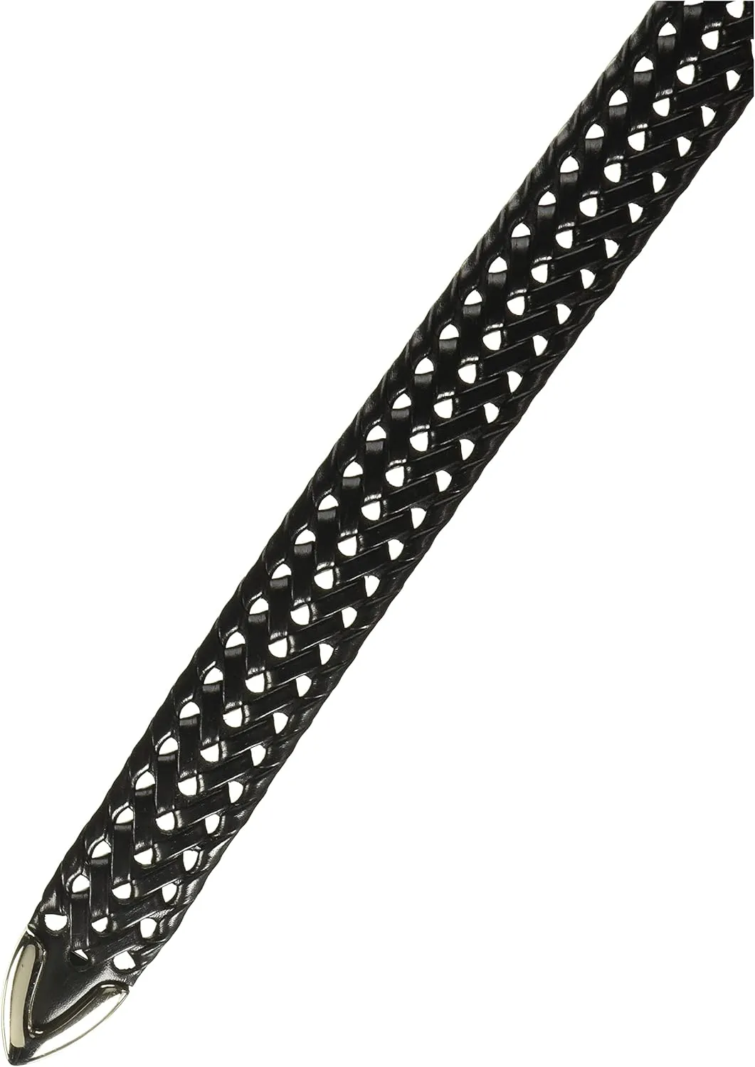 Perry Ellis Men's Portfolio Braided Belt with Leather (Sizes 30-54 Inches)