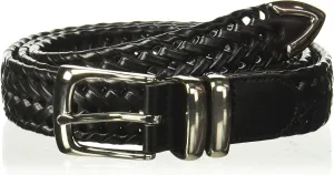 Perry Ellis Men's Portfolio Braided Belt with Leather (Sizes 30-54 Inches)