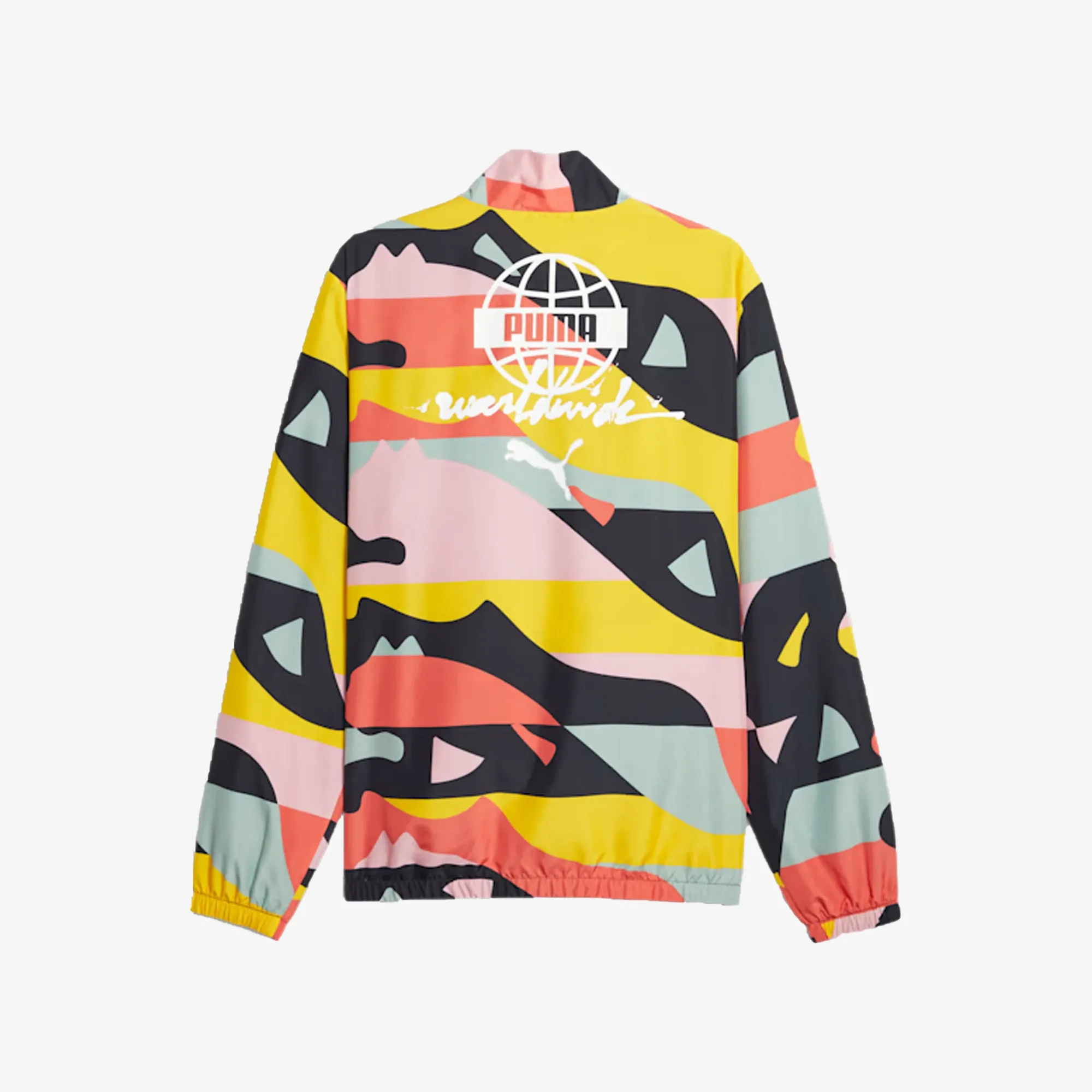 Puma | WORLDWIDE WOVEN JACKET  { BLACK