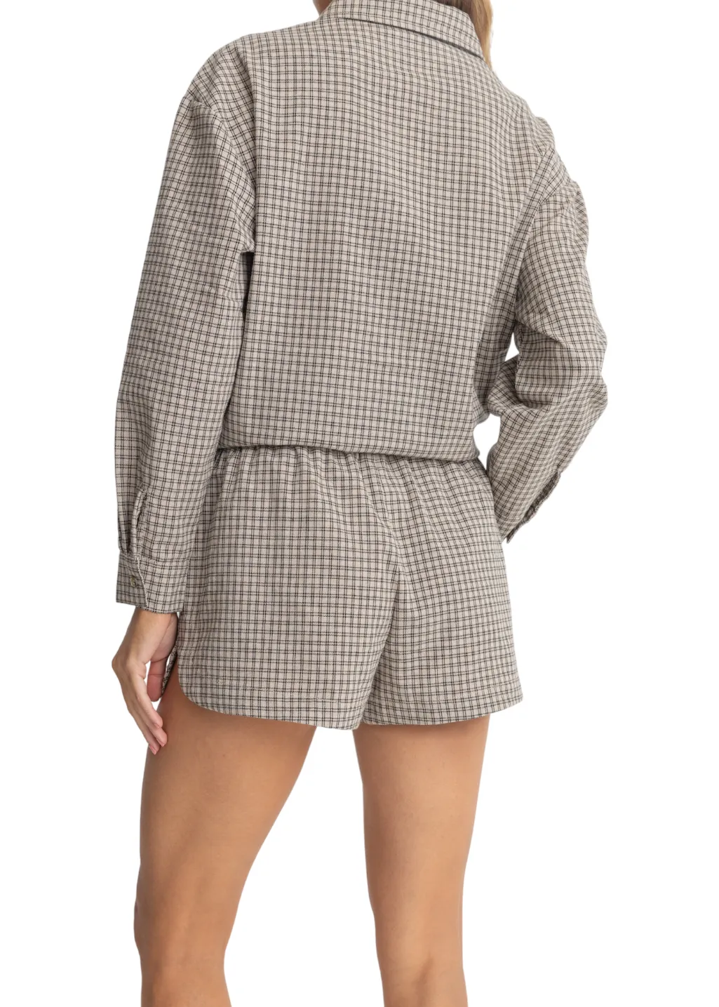 Rhythm - Sandy Check Short - Natural