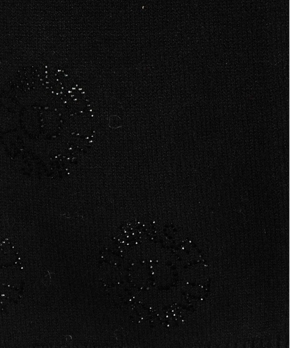 Sciarpa Nera Twinset con Strass