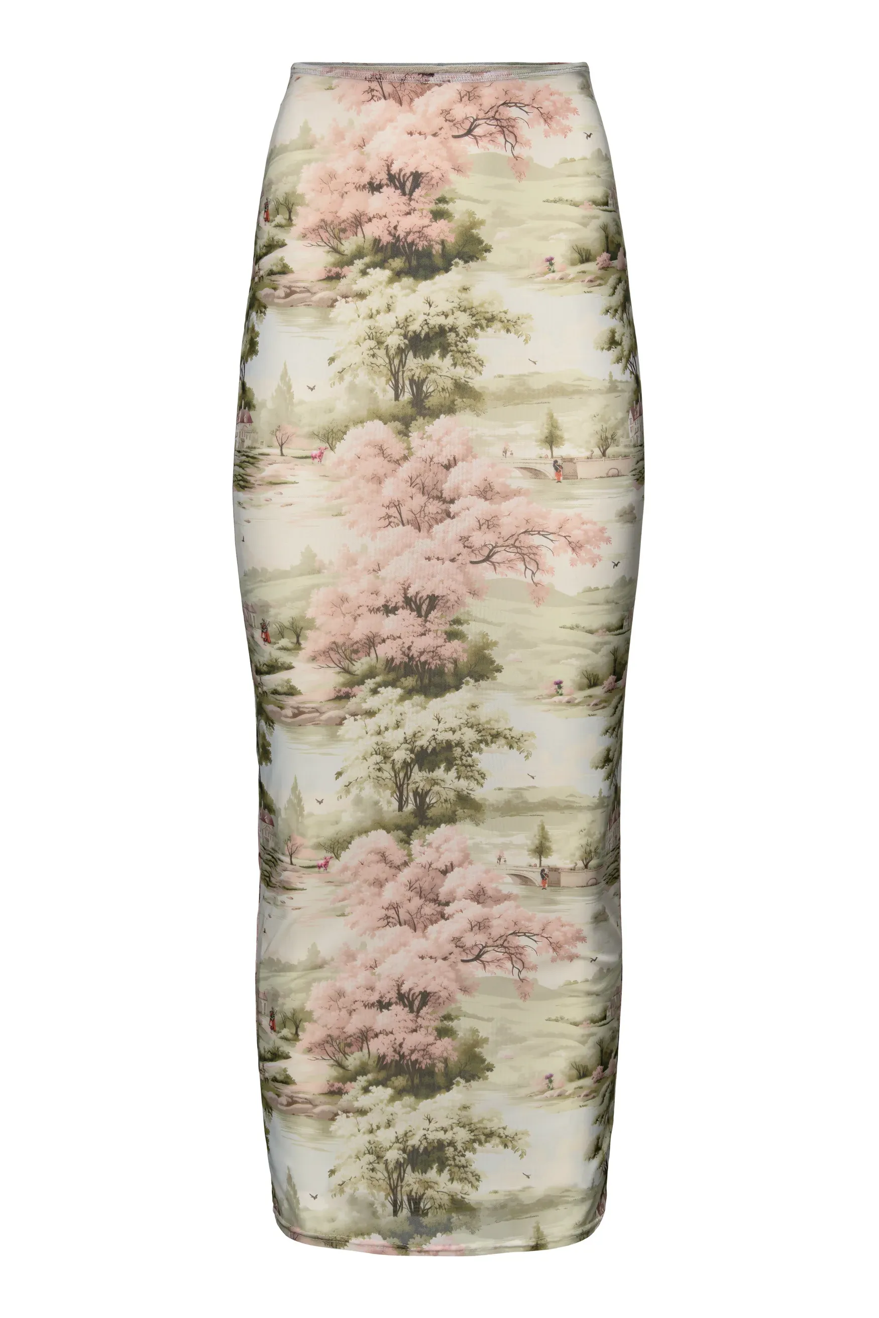 Scottish Toile Mesh Skirt