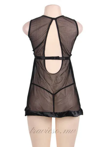 Sheer Mesh Babydoll