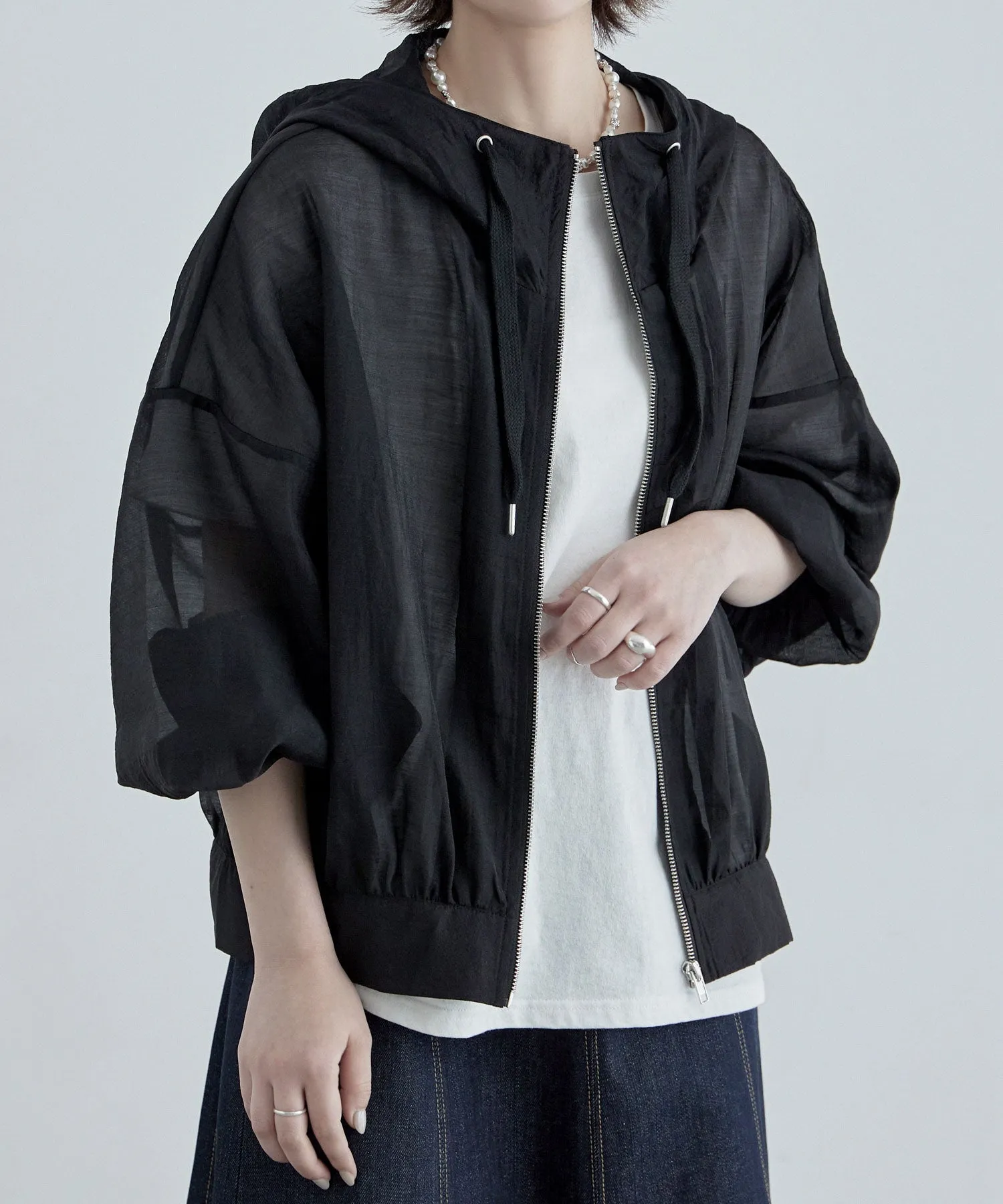 Sheer volume mountain parka