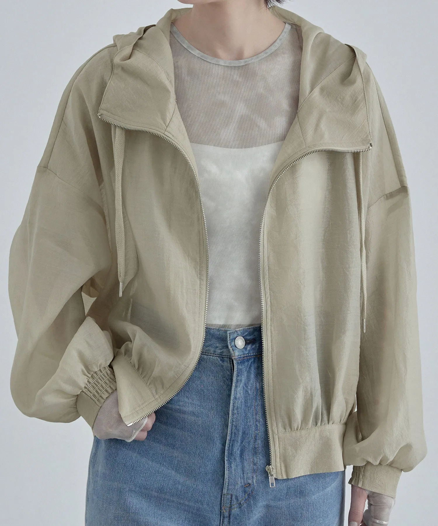 Sheer volume mountain parka
