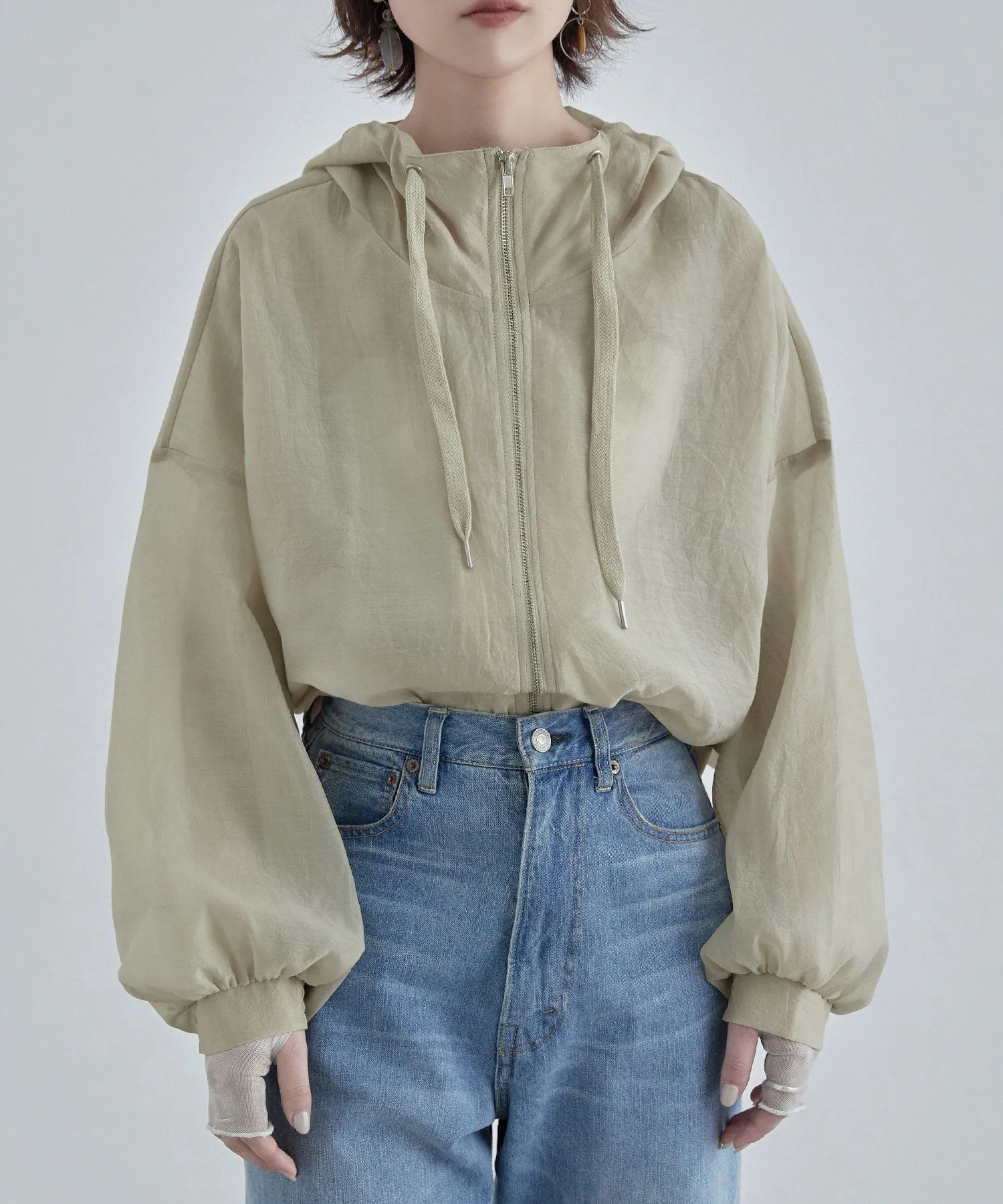 Sheer volume mountain parka