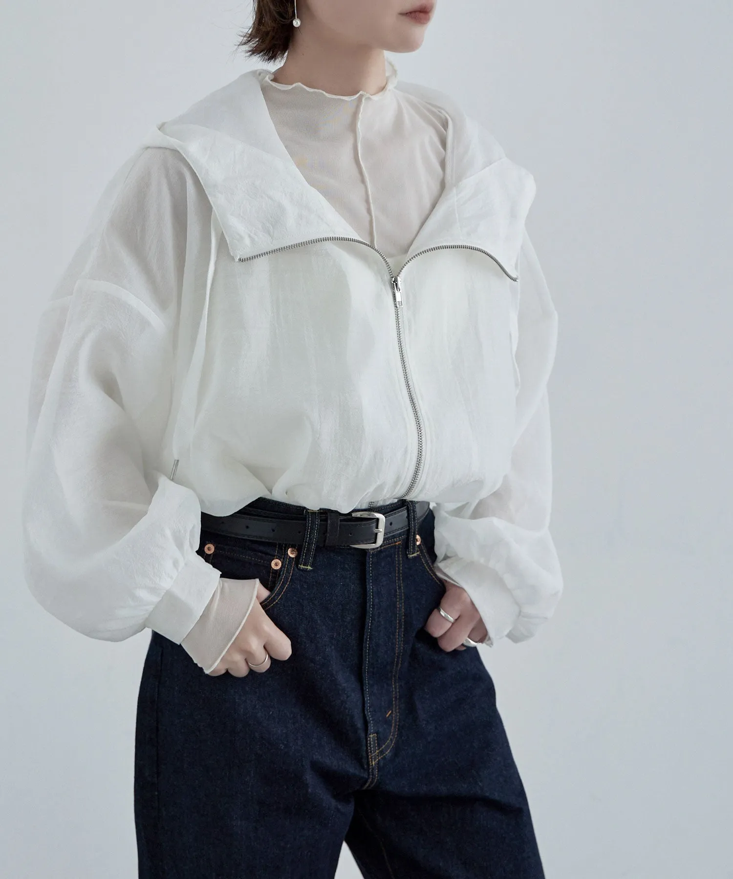 Sheer volume mountain parka