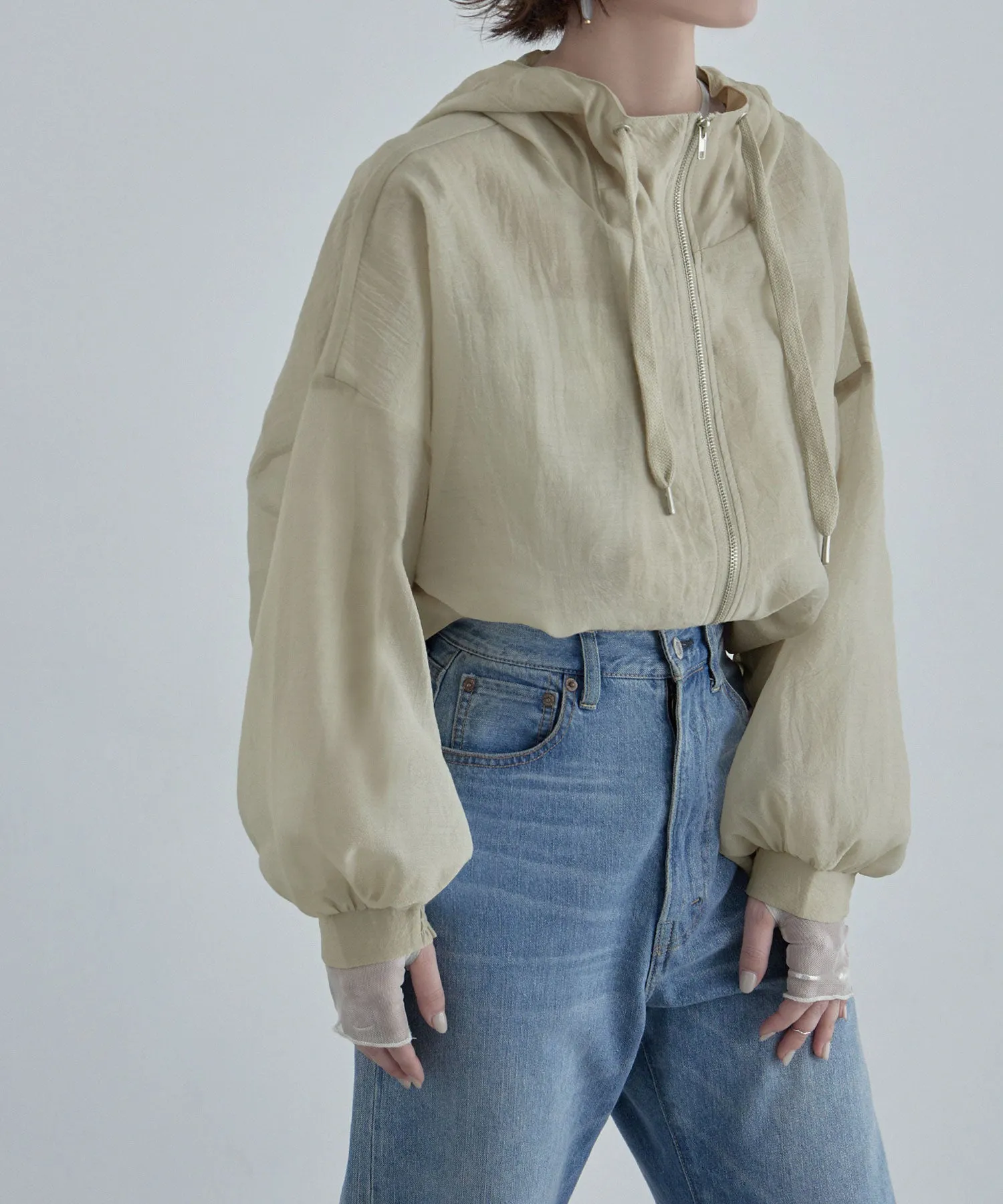 Sheer volume mountain parka