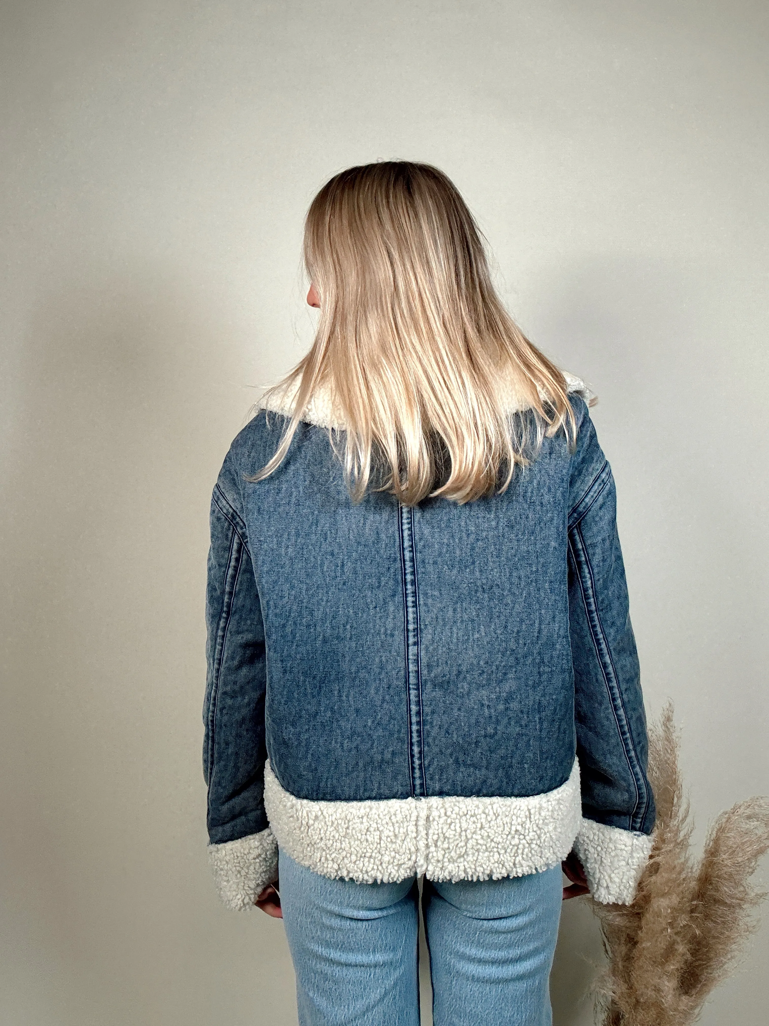 Sherpa Denim Jacket