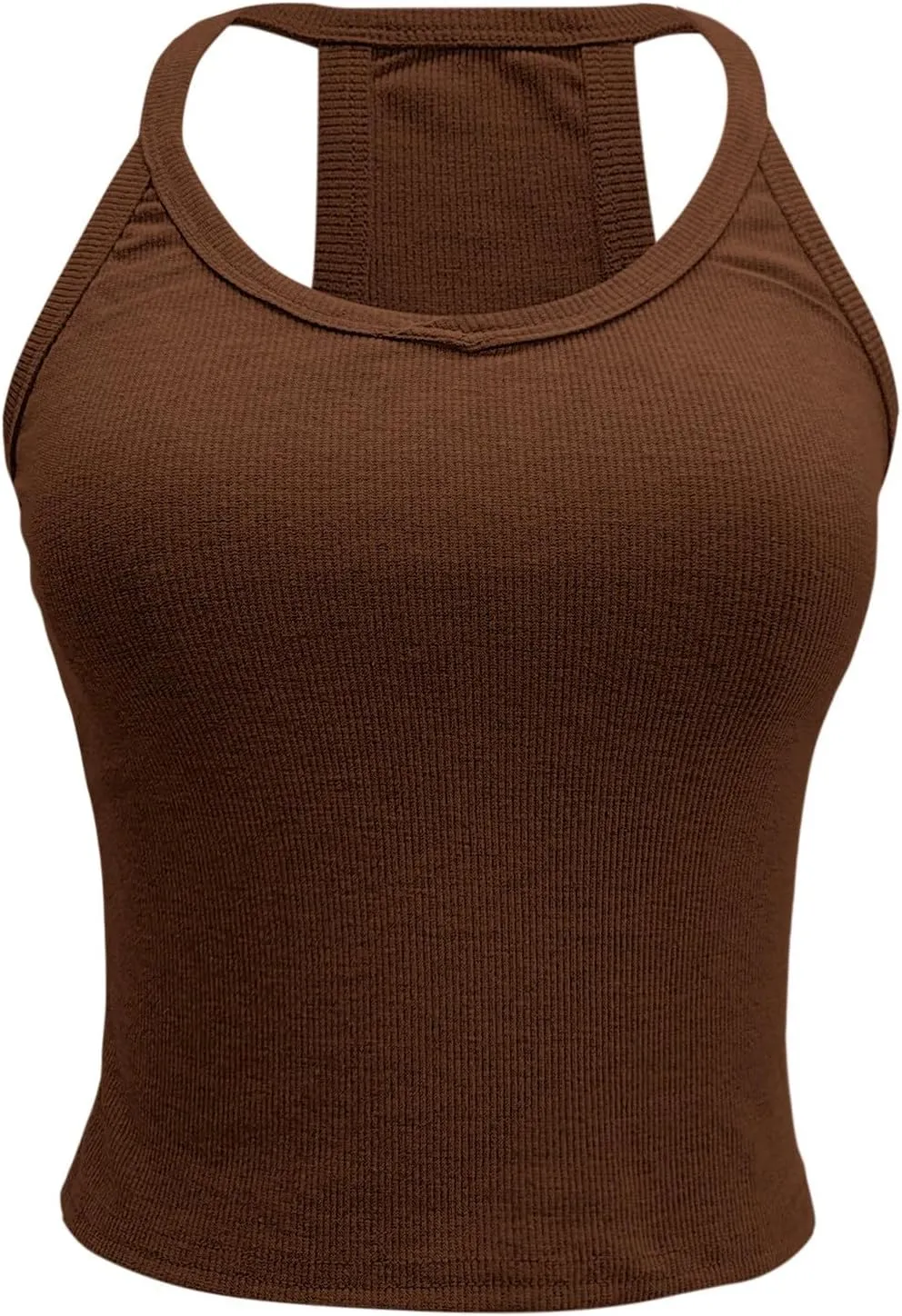 Sleeveless Workout Tops for Women U Neck Racerback Basic Tank Summer Camisole Slim Fit Ladies Shaping Tank Tops