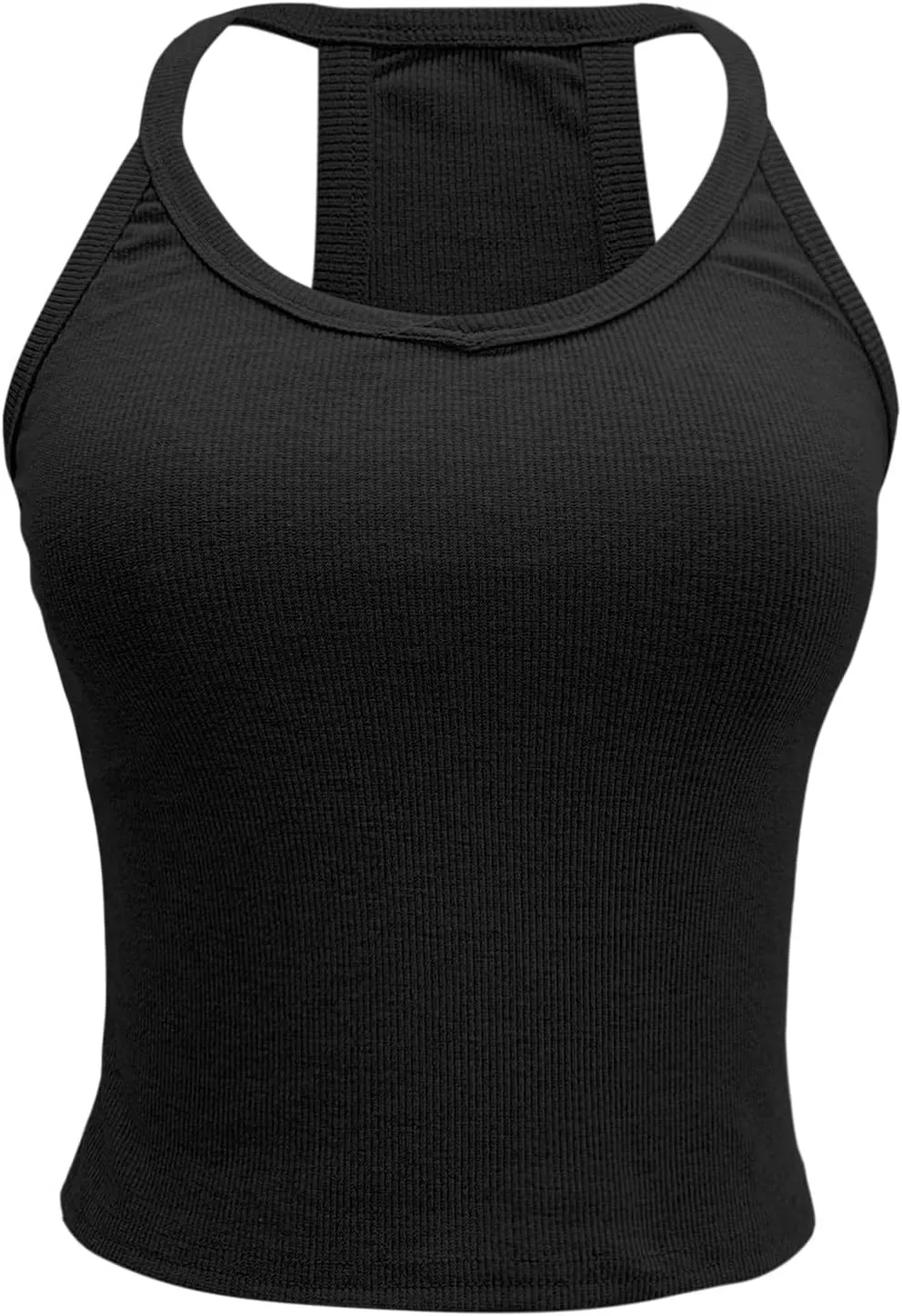 Sleeveless Workout Tops for Women U Neck Racerback Basic Tank Summer Camisole Slim Fit Ladies Shaping Tank Tops