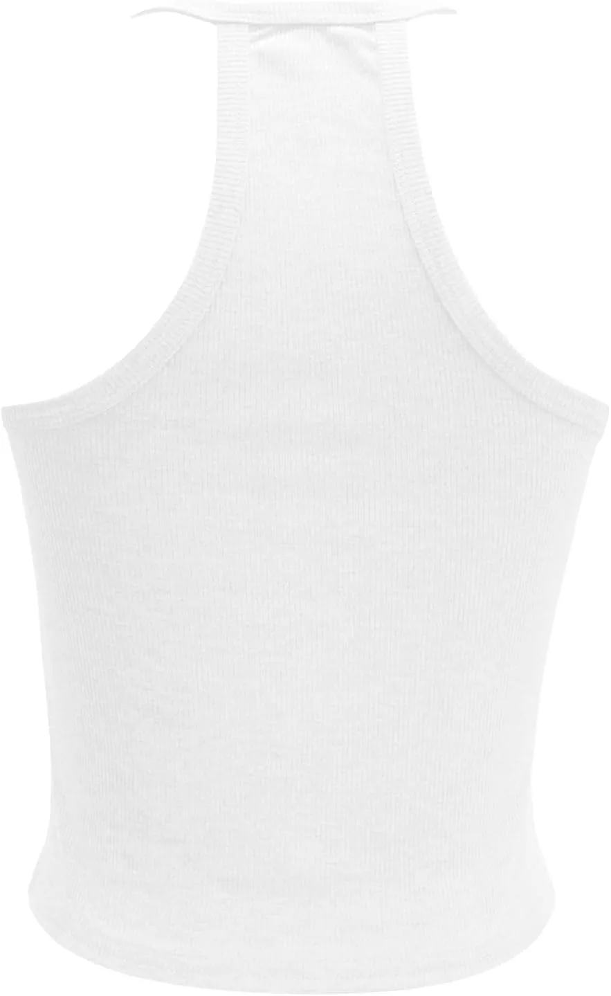 Sleeveless Workout Tops for Women U Neck Racerback Basic Tank Summer Camisole Slim Fit Ladies Shaping Tank Tops